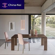Contemporary table ATLANTEwoodenwooden baserectangular