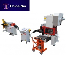 Sheet metal straightener-feeder Long lines