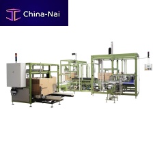 Pick-and-place case packer Universaverticalautomaticfor bottles