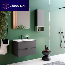 Wall-hung washbasin cabinet LANDESMDFcontemporarywithout door
