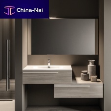Wall-hung washbasin cabinet XIL C 01melaminelacquered metalcontemporary