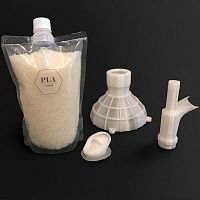 PLA 3D printing pellet white