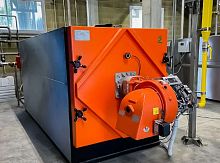 Horizontal steam generator IV seriesthree-pass