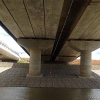 Mattress gabion protectionfor river banksfor deck