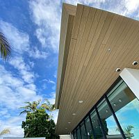 Strip cladding Mont Blancin WPCpolymersustainable