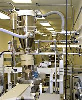 Aspiration pneumatic conveying system foodfor packaging machinesbulk
