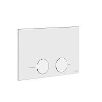 Double toilet flush plate 54617home