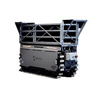 Equipment transport vehicle Anhangbattery-poweredtracked