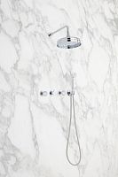 Wall-mounted shower set VENICE 000RBVE039CRcontemporarywith hand shower