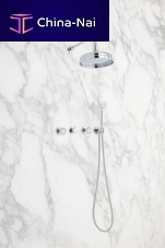 Wall-mounted shower set VENICE 000RBVE039CRcontemporarywith hand shower