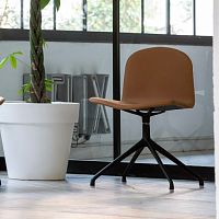 Contemporary chair BOB XLindoorfabricleather