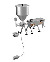 Semi-automatic filler VD0050+SN01 seriesbottlefor viscous productsfor liquids