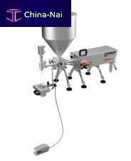 Semi-automatic filler VD0050+SN01 seriesbottlefor viscous productsfor liquids