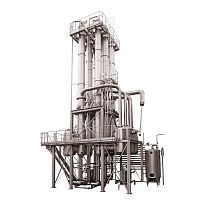 Falling film evaporator forced circulationthin-filmprocess