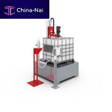 Fully-automatic filling station drumfor pasty productsindustrial