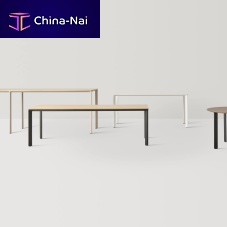 Contemporary table LAMINARFenix NTM®walnutoak