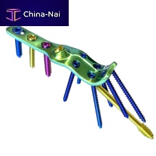 Ankle arthrodesis plate HJ-VA-LOC 01lockingtitanium