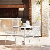Powder-coated steel table base SUMMER SETcontemporary4-legweatherproof