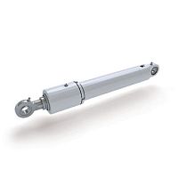 Round cylinder ZE hydraulicwith piston rodsingle-acting