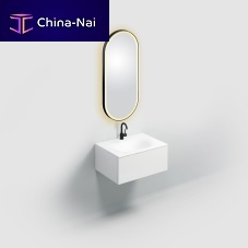 Wall-mounted bathroom mirror CL/08.12.045.21contemporaryovalmetal