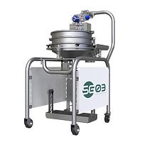 Ultrasonic sieving machine Sievgen 03 processfor industryfor additive manufacturing