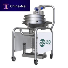 Ultrasonic sieving machine Sievgen 03 processfor industryfor additive manufacturing