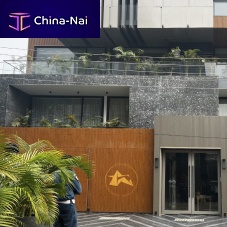 Panel fence FLUTED_GATEresidentialcommercialmetal