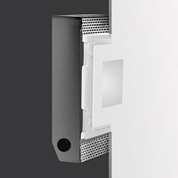 Recessed wall light fixture DRY LEDhalogensquare