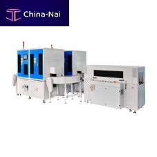 Automatic shrink wrapping machine for boxesfor packaging