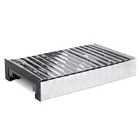 Rectangular protective bellows steelwith fixed elementswelded