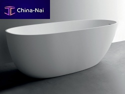 Oval bathtub ATENAfree-standingfor homescontemporary