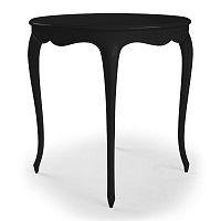 Traditional table 76-0084 LE BISTROwood veneermahogany baseround