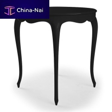Traditional table 76-0084 LE BISTROwood veneermahogany baseround