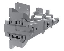 Stainless steel conveyor chain Z seriesrollerlinkroller