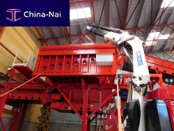 Waste screener SCALPELdry screeningfor recyclingprocess
