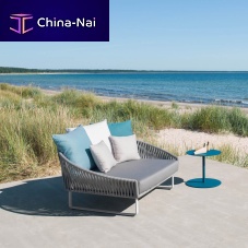 Contemporary daybed BITTAfabricteakaluminum