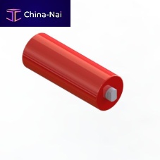 Slip-on conveyor roller LIFTUBEpolyethylenemetalfor heavy loads