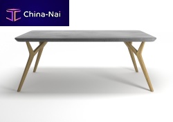 Contemporary dining table TWIGSoakfiber-reinforced concreterectangular