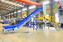 LDPE recycling line plastic