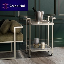 Home service trolley BILLYmetalmarble