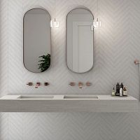 Double vanity top natural stone