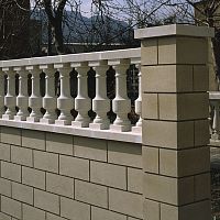 Hollow concrete block BLO20for fencinghigh-resistancesocket weld