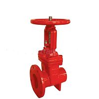 Gate valve with handwheelfor controlpressure-control