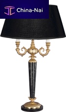 Table lamp 616Rmarblebrasstraditional