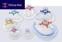 Transparent anesthesia mask