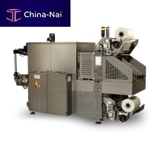 Semi-automatic shrink wrapping machine MS 70for food productswith sealing barwith shrink tunnel