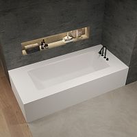 Home bathtub AQUILA 2contemporaryCorian®white