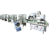 Automatic filling and capping machine for liquidsindustrial