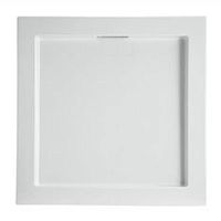 Square shower base BIG 100x100recessedceramic