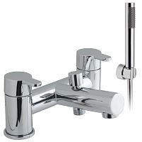 Bathtub mixer tap SENSE : SEN-130+K-C/Pshowerdeck mountedchromed metal